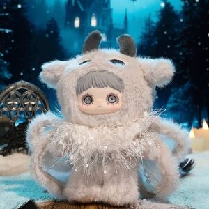 Maymei Winter Weirdness Series Plush Pendant - Snow Moth